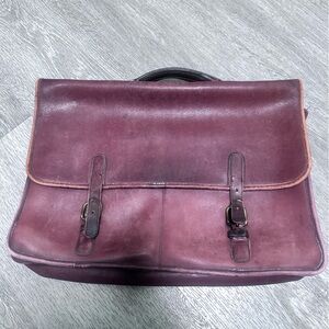 Vintage Coach Leather Men's Bag in Rich Brown 723-1833